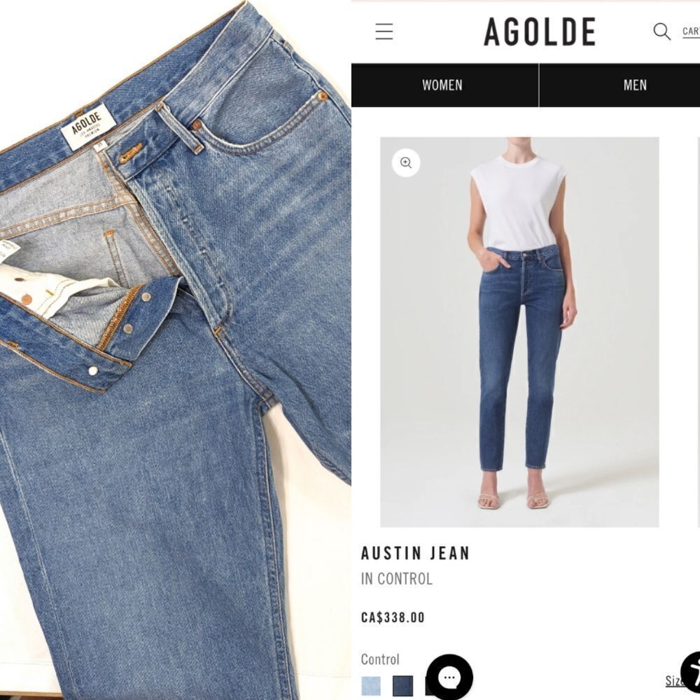 Agolde Austin Mid Rise Taper - Picture 3 of 10